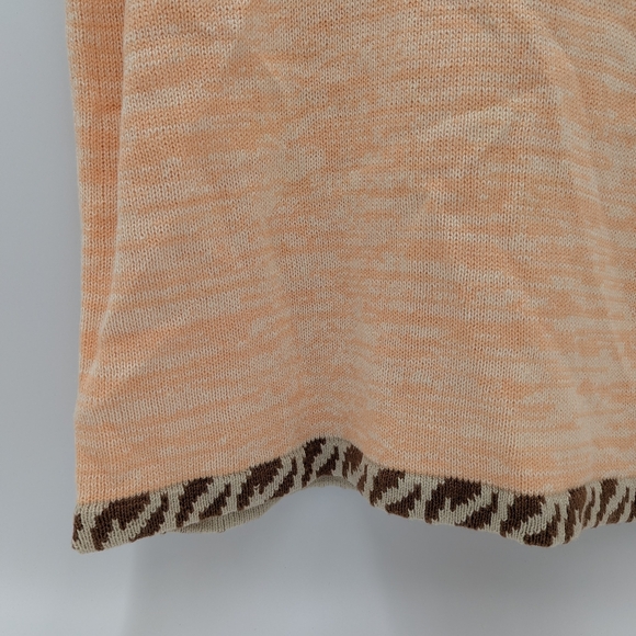 Storybook Knits Sweater Tank Top Medium Peach Knit Cottagecore Eclectic NWT - Picture 7 of 9